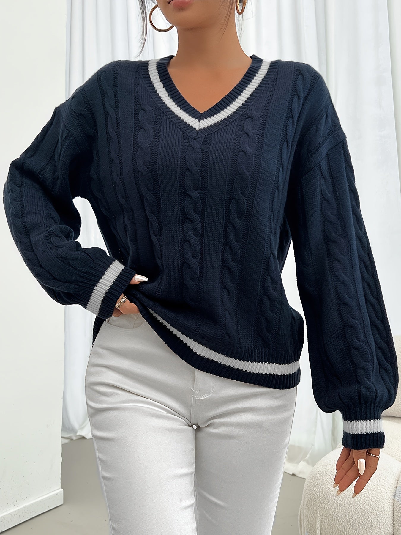 Erith | Pull d'hiver chic et polyvalent