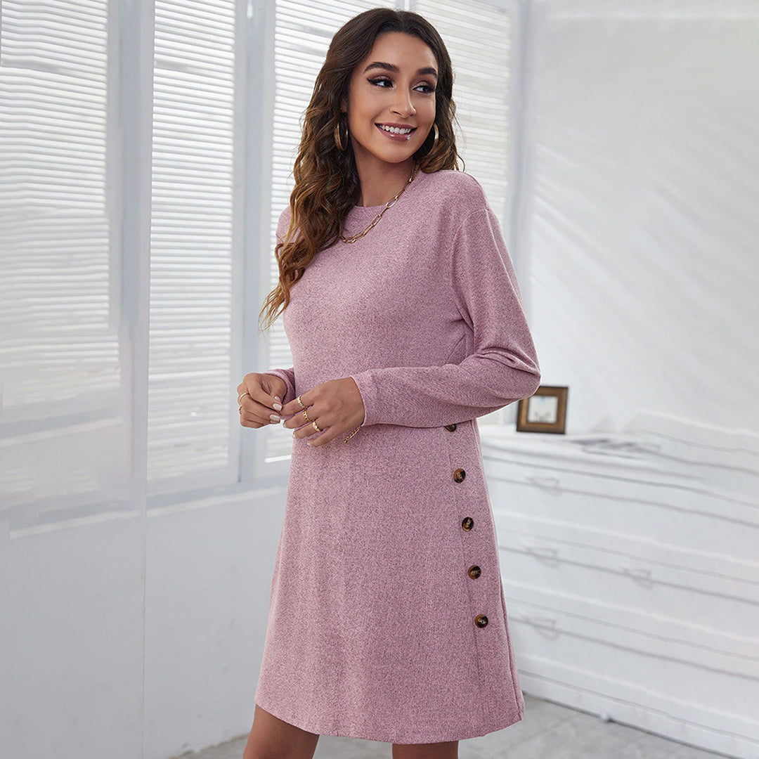 Tereza | Robe d'hiver simple et élégante