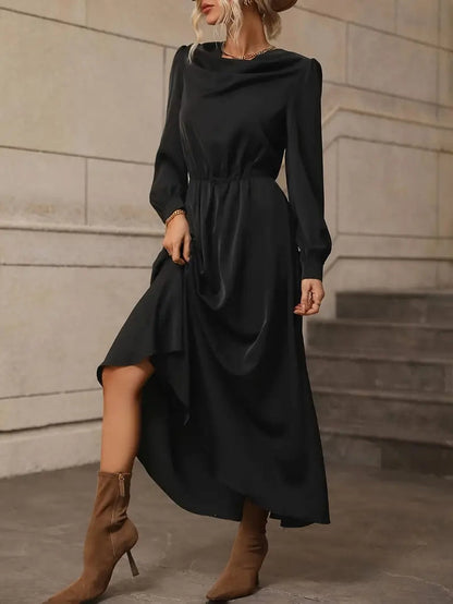 Rhonda | Robe d'hiver simple et élégante