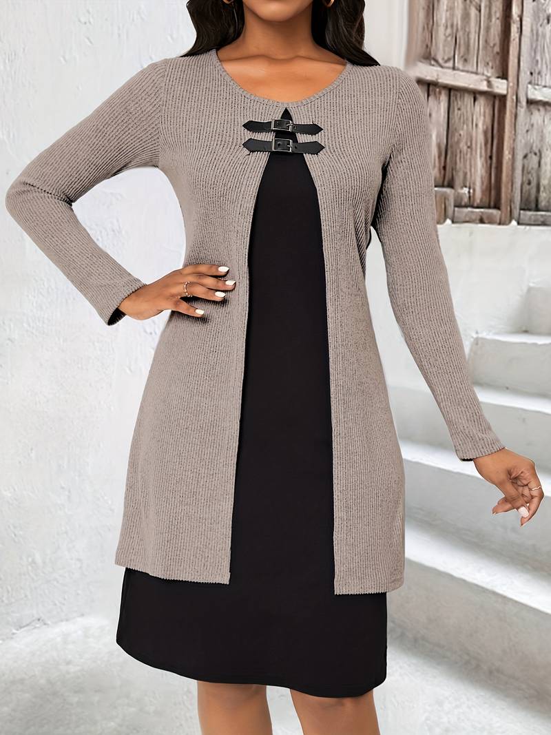 Calliope | Robe d'hiver simple et élégante