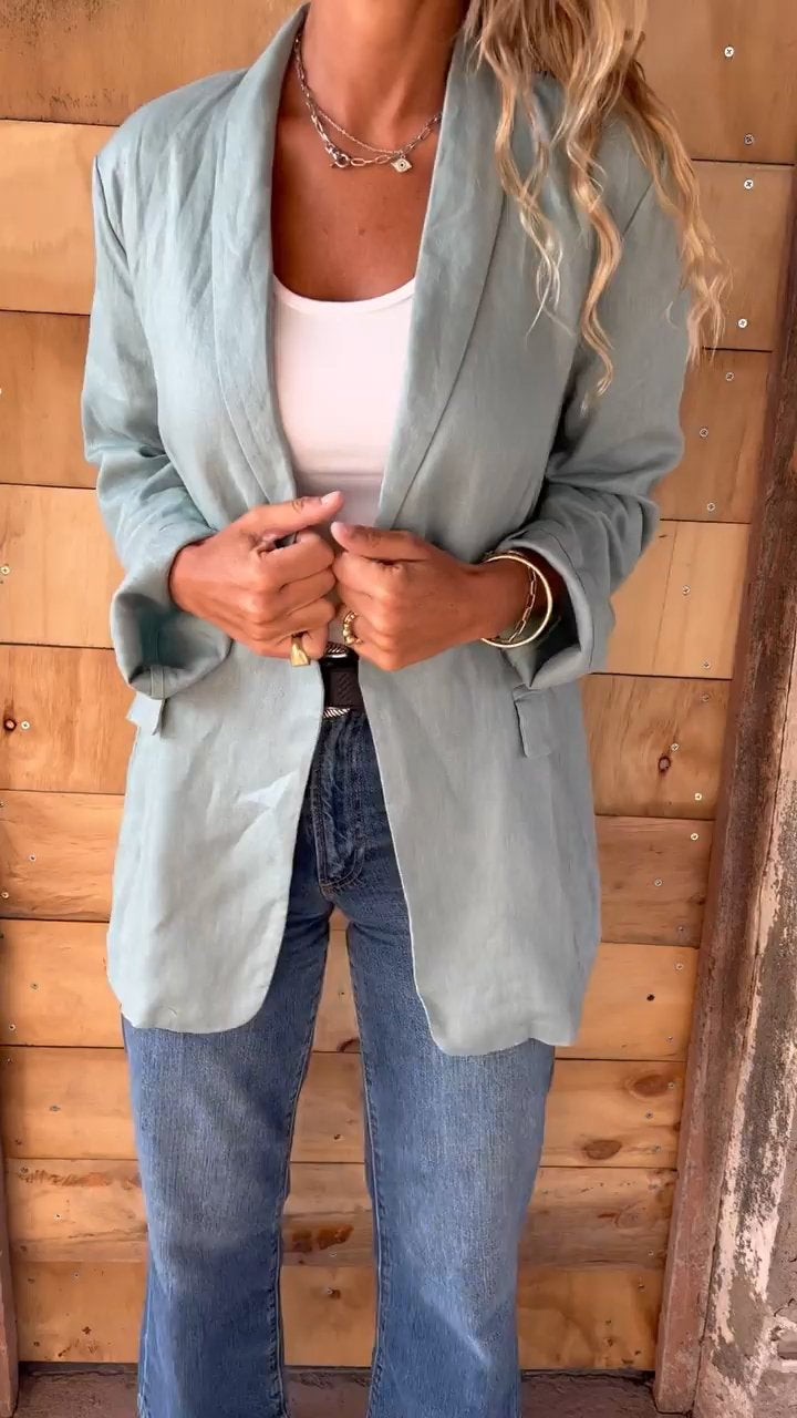 Aayla® | Blazer général à la mode et minimaliste