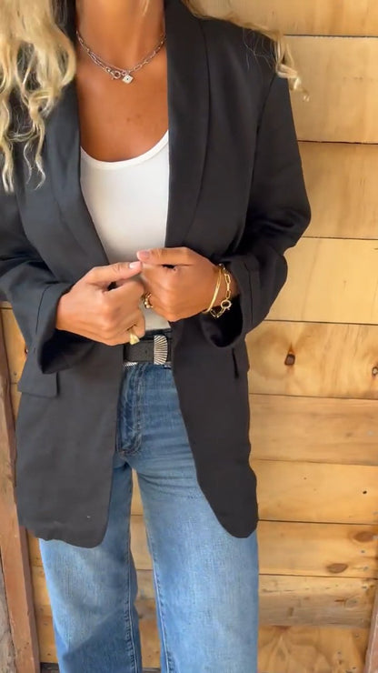 Aayla® | Blazer général à la mode et minimaliste